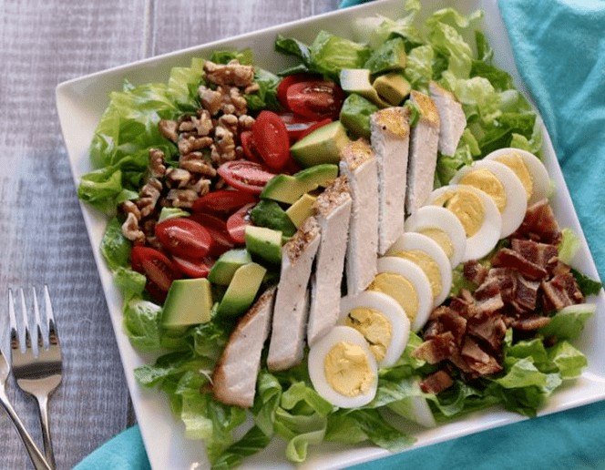salade minceur hyperprotéinée