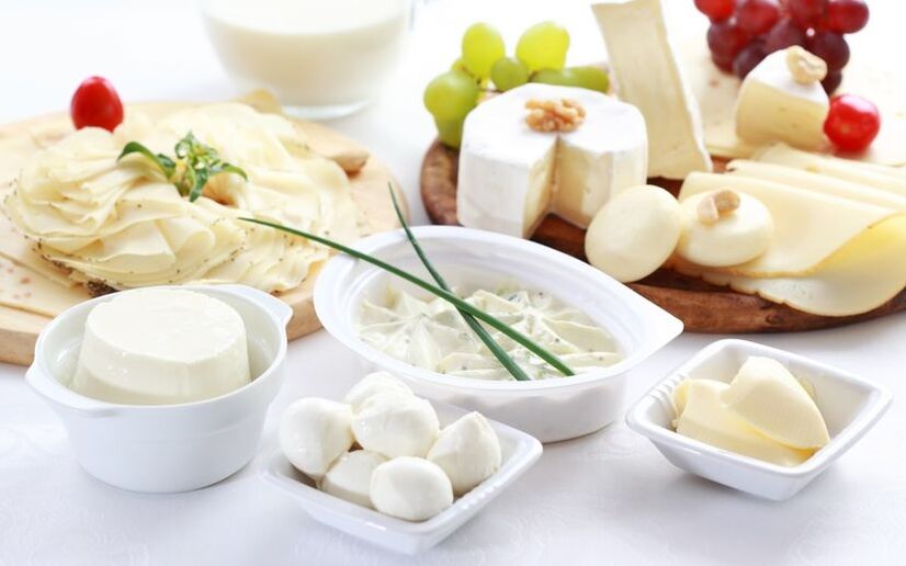 Le cinquième jour du régime 6 pétales est consacré à l'utilisation de fromage blanc, de yaourt et de lait. 