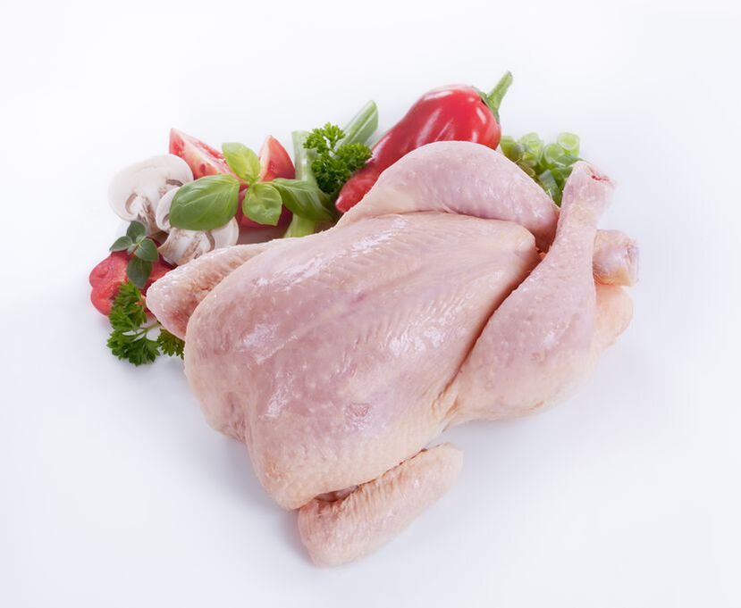 Le troisième jour du régime 6 pétales, vous pouvez manger du poulet en quantité illimitée. 